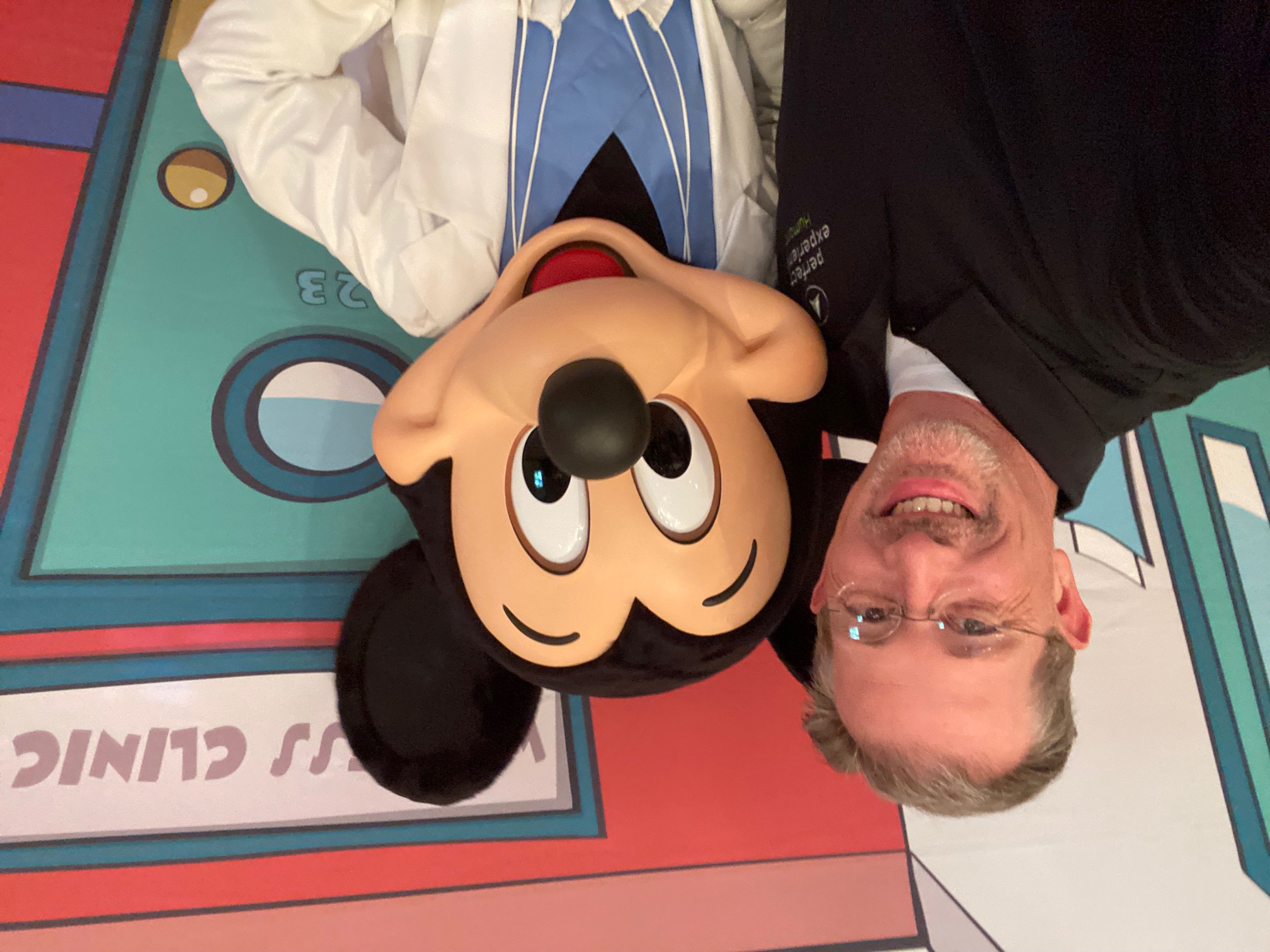 Third selfie with Mickey Mouse